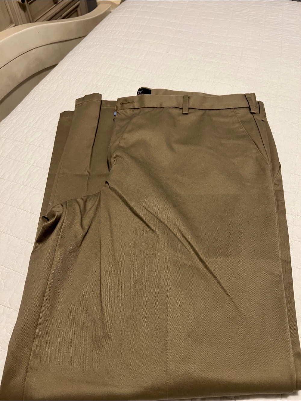 Dockers Men's Olive Brown Dress Pants